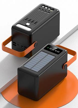 Умб vhg solar spo-ym635 200000 mah с солнечной панелью, black