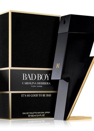Туалетная вода мужская carolina herrera bad boy 100 мл