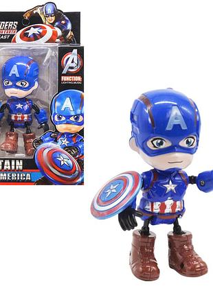 Фигурка капитан америка (металлический, интерактивный) avenger