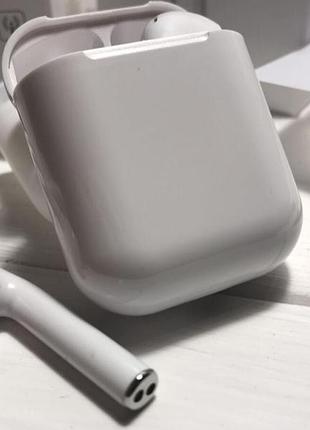 Беспроводные bluetooth 5.0 наушники с зарядным кейсом tws-i9s white