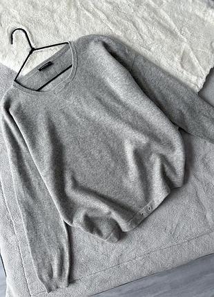 Кашеміровий светр сірий