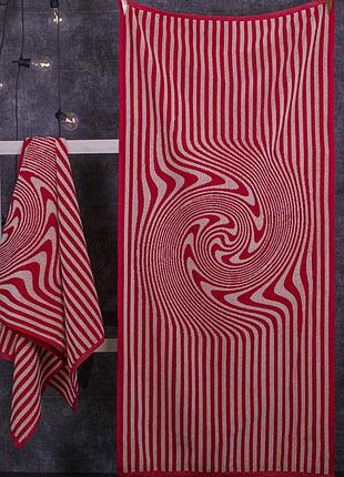 Полотенце банное махровое 67*150 см тм речицкий текстиль беларусь выкрутасы