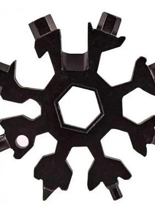 Мультитул набор ключей 18 в 1 "снежинка"