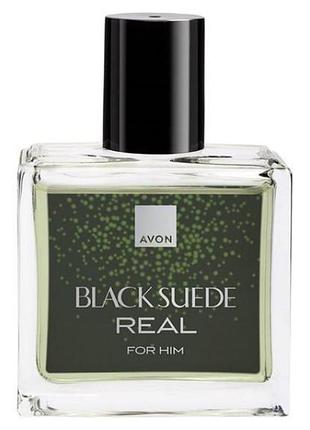 Туалетная вода avon black suede real для него, 30 мл