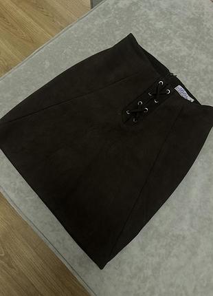 Юбка міні тепла жіноча