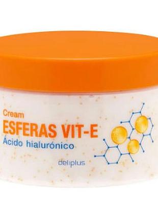 Крем для тела увлажнение с витамином е и гиалуроновой кислотой deliplus 250мл