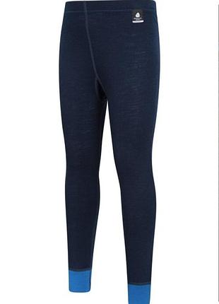 Термоштаны базового слоя из мериносовой шерсти kids ii на 11-12 лет