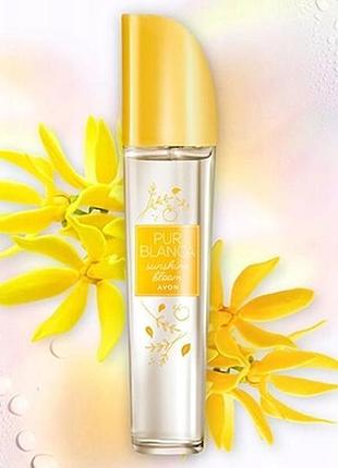 Туалетная вода женская avon pur blanca summer bloom, 50 мл (эйвон пур бланка самер блум)