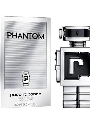 Paco rabanne phantom туалетная вода 100 ml. (пако рабан фантом)