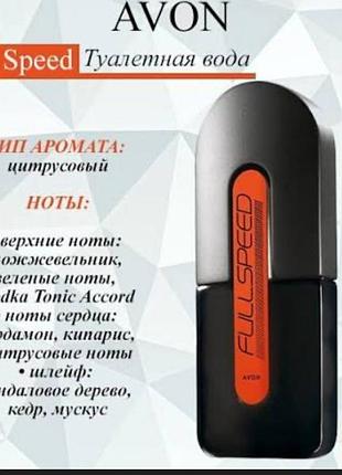 Парфуми full speed класичний дизайн