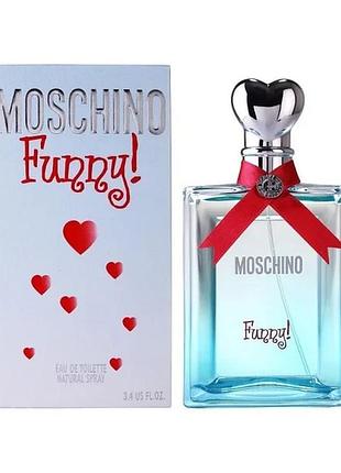 Женская туалетная вода moschino funny (москино фанни) 100 мл