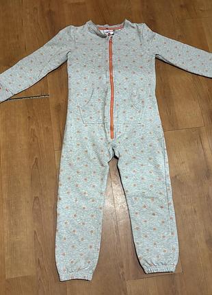 Теплий стильний комбінезон, ромпер 122-128