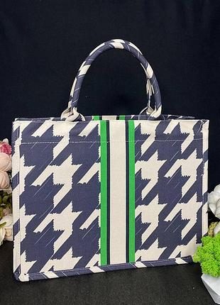 Жіноча літня сумка велика з візерунками розмір 41х31х16 см