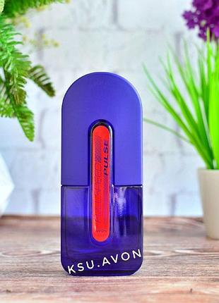 Чоловіча туалетна вода avon full speed pulse, 75 мл (ейвон фул спід пульс)