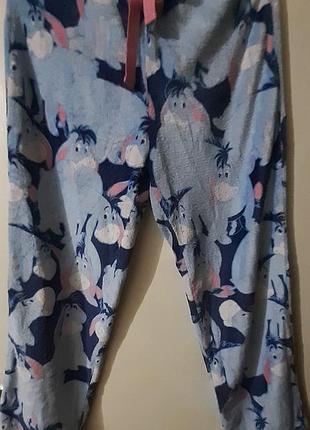 Женские велюровые теплые брюки для дома и сна от disney