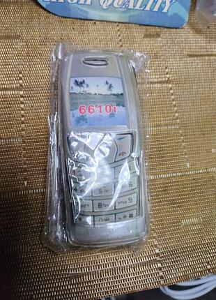 Чехол пластик "кристал" для nokia 6610i
