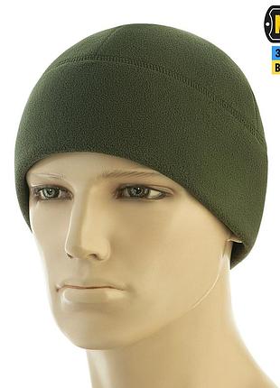 M-tac шапка watch cap elite фліс (320г/м2) with slimtex army olive