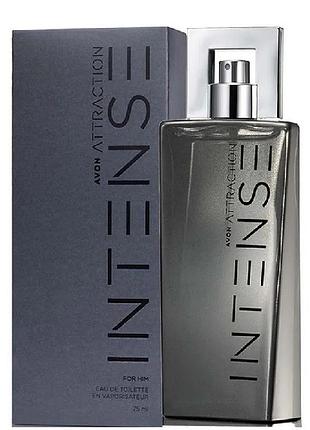 Avon туалетна вода avon attraction intense для нього 75 мл