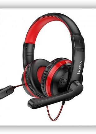 Наушники накладные проводные игровые с микрофоном hoco w103