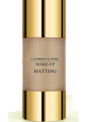 Lambre тональный крем с матирующим эффектом №7 matting make up gold new 07 миндаль 7