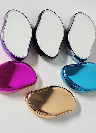 Депилятор кристалл ластик для удаления волос эпилятор голубой, пластик (аналог)