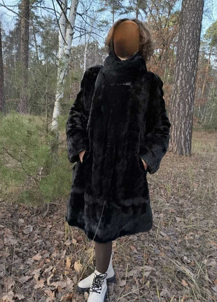 Норкова шуба, полушубок