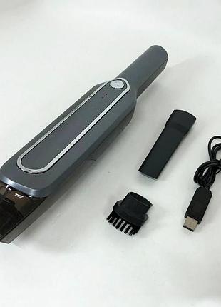 Пилосос car vacum cleaner з акумулятором, автомобільний пилосос бездротовий.