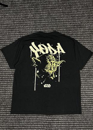 Чоловіча оверсайз футболка з акцентом принтом star wars