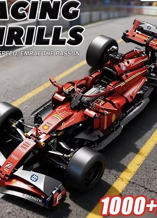 Конструктор technic f1 ferrari sf-24 1/10 сумісний з lego на 1639 деталей