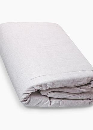 Матрац лляний футон lintex (тканина льон) 80х190х5 см, сірий