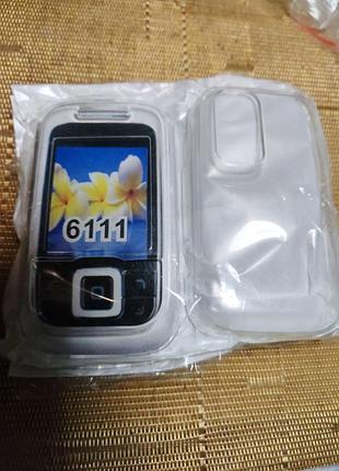 Чехол пластик "кристал" для nokia 6111