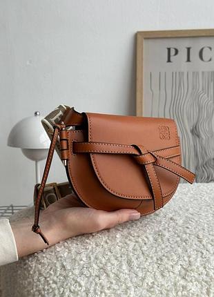 Кожаная сумочка кросс боди для девушки лоэве брендовая сумка через плечо для женщины loewe