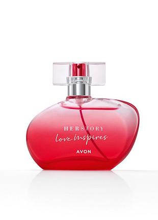 Парфумна вода avon herstory love inspires для неї, 50мл