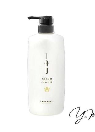 Зволожуючий аромашампунь lebel iau serum cleansing shampoo 600ml