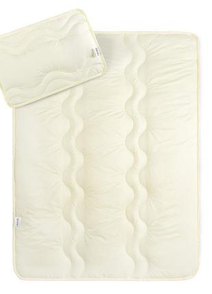 Набор детский в кроватку comfort papaella одеяло 100х135 см и подушка 40х60 см теплое одеяло антиаллергенное