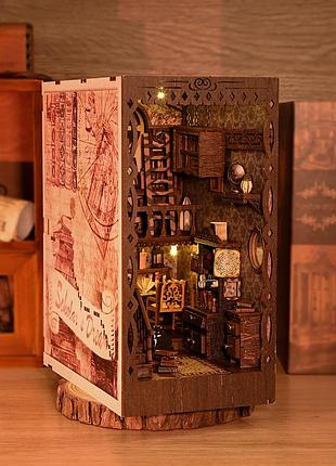 Бук нук мечта ученого book nook scholar's dream diy book nook sl-09