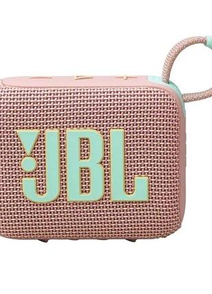 Портативна акустика jbl go 4 wireless bluetooth speaker - pink (jblgo4pink)