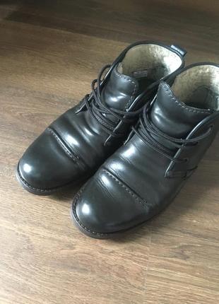 Зимние ботинки clarks