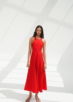 Деактивированное 1 шт распродаж! изысканное платье zara, гг. l-xl