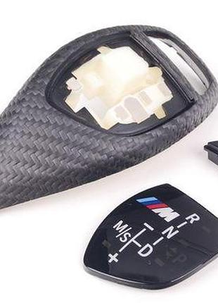 Карбоновая накладка рукоятки селектора m performance