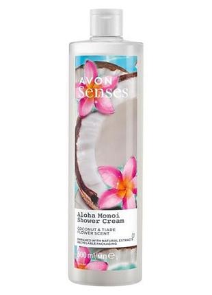 Крем-гель для душа avon «тропический рай», 500 мл