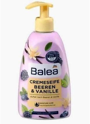 Рідке крем-мило для рук balea beeren&vanille 500мл.