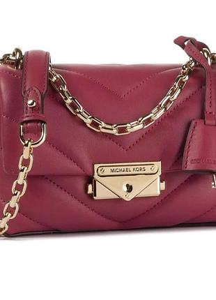 Кожаная сумка michael kors сессе терракот