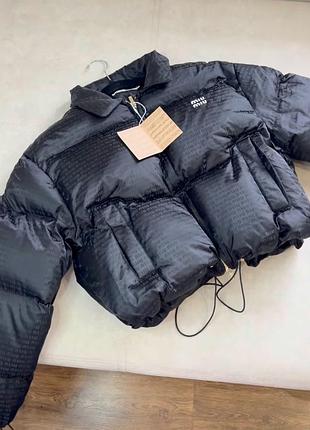 Пуховик куртка miumiu