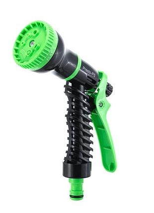 Пістолет для поливу пластиковий presto-ps насадка на шланг (4448)