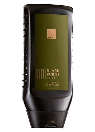 Шампунь-гель для душу black suede real, 250 мл