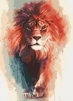 Картина по номерам благородный король тм идейка 40 х 50 см кно4017