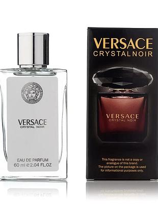 Туалетная вода женская versace crystal noir тестер 60 мл
