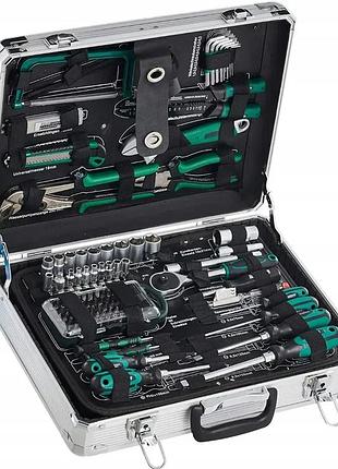 Набор инструментов brüder mannesmann m29075 в алюмиевом кейсе 108 предметов