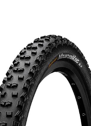 Покрышка для велосипеда continental mountain king, 27.5 x 2.30, черная, не складная skin лучшая цена с быстрой